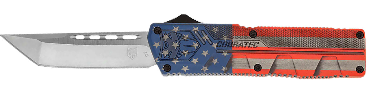 Knives Cobratec Knives CBT AMERICAN FLAG LTWT TANTO